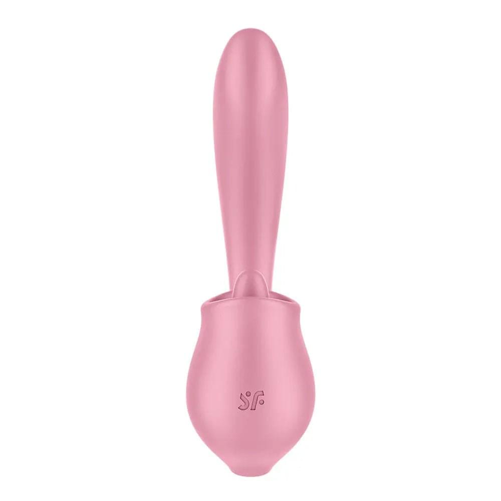 Satisfyer Tongue Genius -  USB Rechargeable Vibrator with Flicking Clit Stimulator Satisfyer Discreet Intimate Essentials.