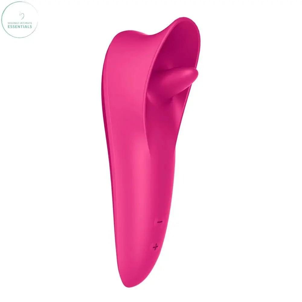 Satisfyer Tongue Master -  14.4 cm USB Rechargeable Flicking Clitoral Stimulator Satisfyer Discreet Intimate Essentials.