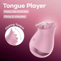 Satisfyer Tongue Player -  USB Rechargeable Flicking Stimulator Satisfyer Discreet Intimate Essentials.