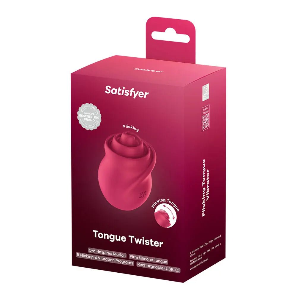 Shop affordable quality Satisfyer Tongue Twister - USB Rechargeable Stimulator - Discreet Intimate Essentials - STIMULATORS-PREMIUM - Satisfyer