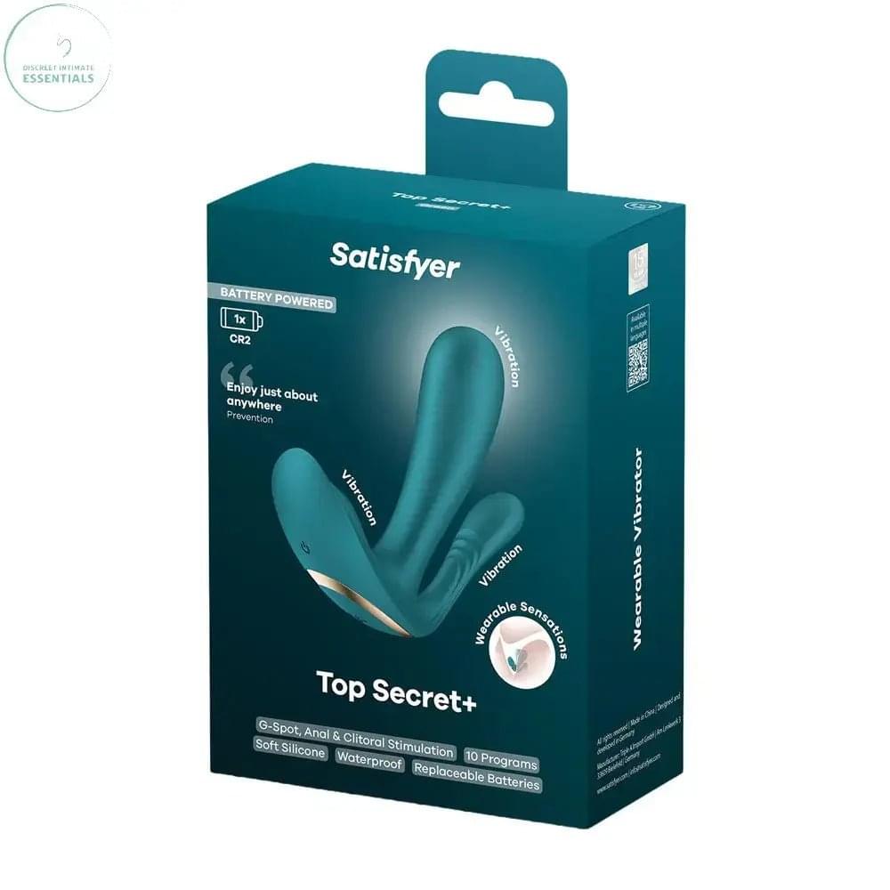 Satisfyer Top Secret + - Battery Series -  Wearable Vibrator Satisfyer Discreet Intimate Essentials.