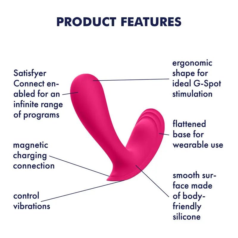 Shop affordable quality Satisfyer Top Secret - Wearable Vibrator with App Control - Discreet Intimate Essentials - STIMULATORS-PREMIUM - Satisfyer