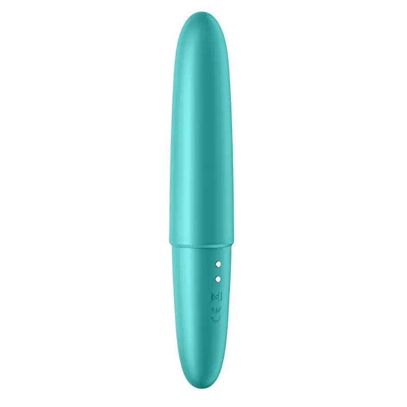 Satisfyer Ultra Power Bullet 6 - Turquoise USB Rechargeable Bullet Satisfyer Discreet Intimate Essentials.