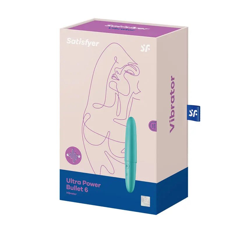 Shop affordable quality Satisfyer Ultra Power Bullet 6 - Turquoise USB Rechargeable Bullet - Discreet Intimate Essentials - BULLETS-PREMIUM - Satisfyer