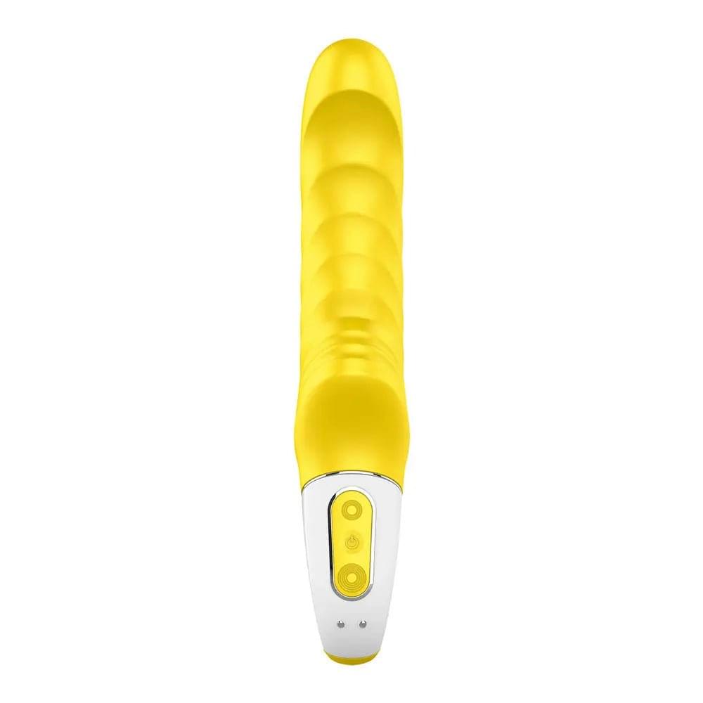 Satisfyer Vibes - Yummy Sunshine -  USB Rechargeable Vibrator Satisfyer Discreet Intimate Essentials.
