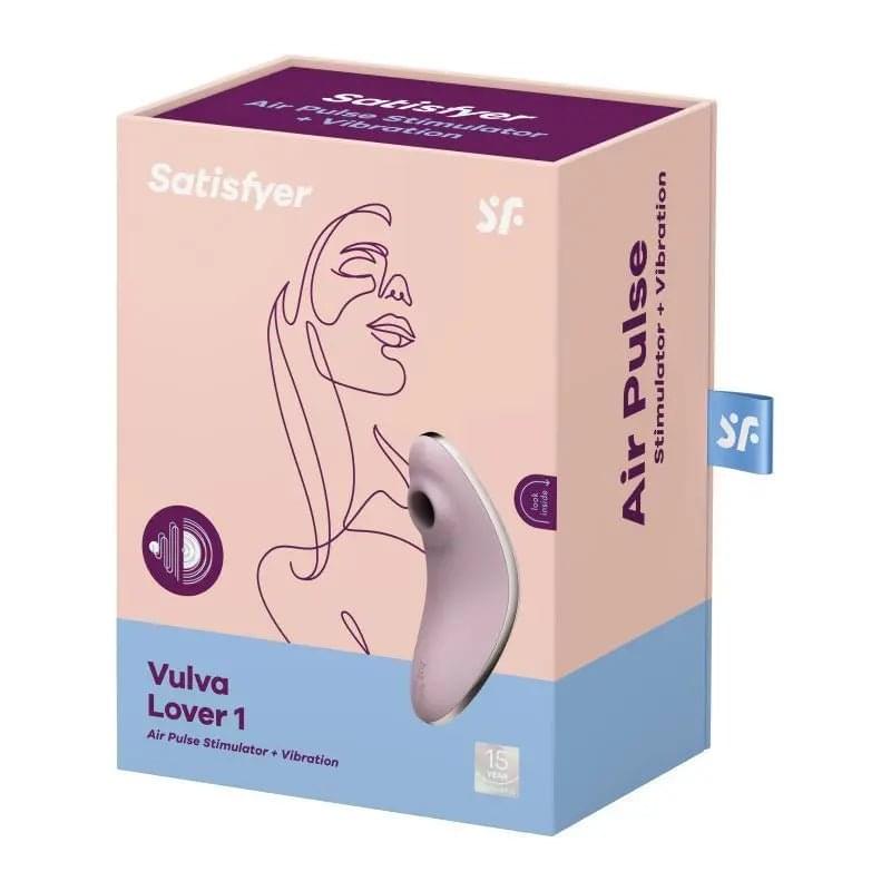 Satisfyer Vulva Lover 1 Violet Satisfyer Discreet Intimate Essentials.