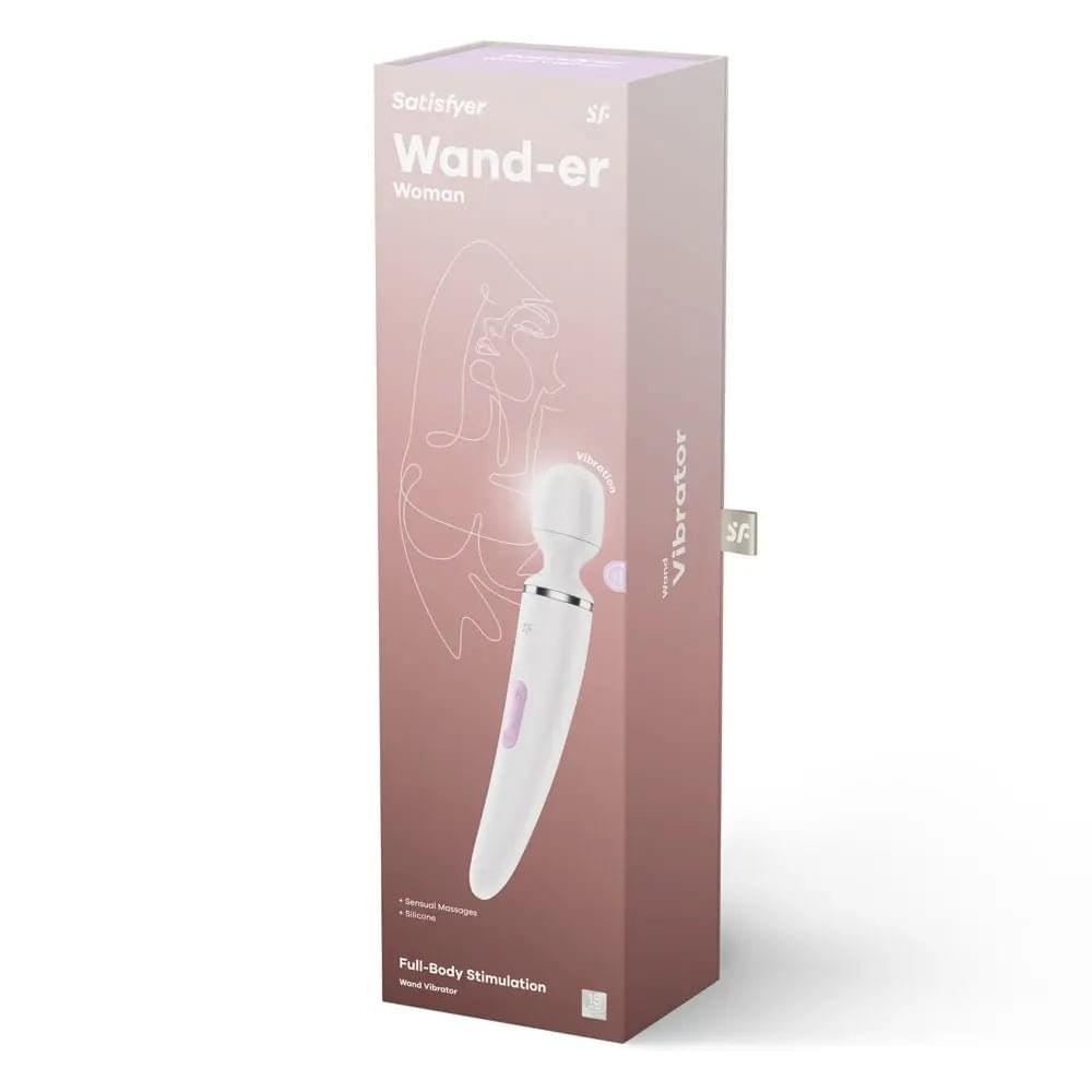 Satisfyer Wand-er Woman -  USB Rechargeable Massager Wand Satisfyer Discreet Intimate Essentials.