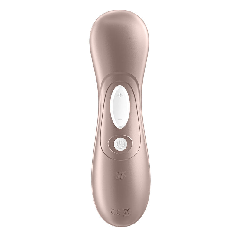 Satisfyer Pro 2 -  - Touch-Free USB-Rechargeable Clitoral Stimulator, featuring sleek design and easy-to-use controls.