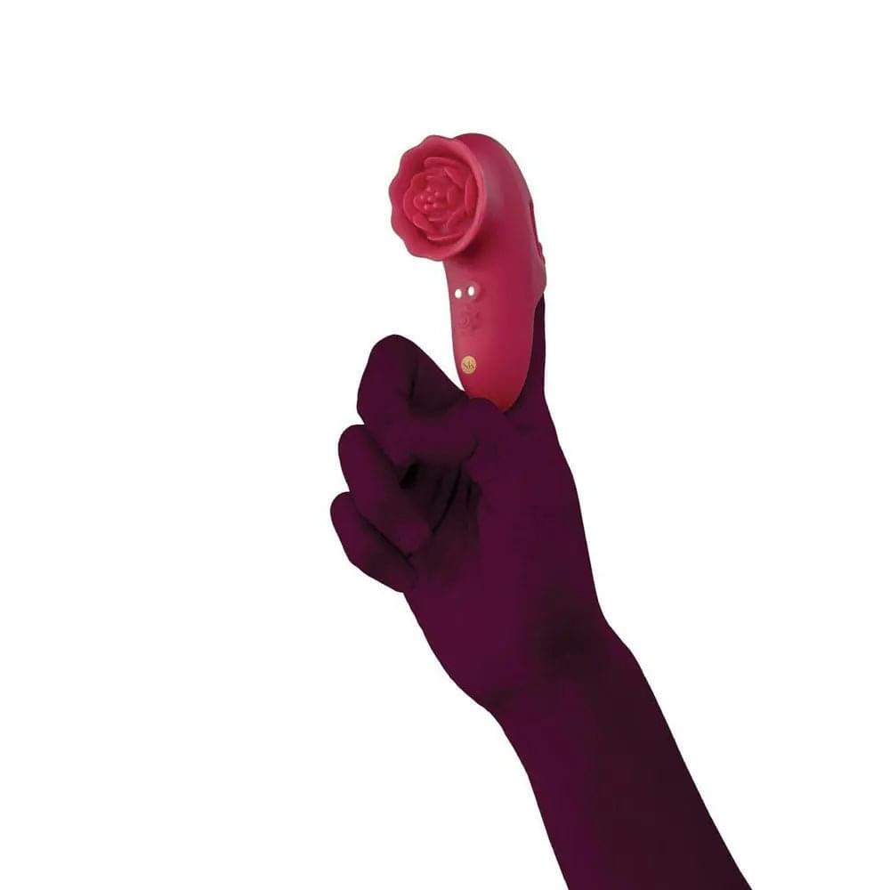 Secret Kisses ROSEGASM PLAYFUL PETAL -  USB Rechargeable Finger Stimulator Xgen Products Discreet Intimate Essentials.