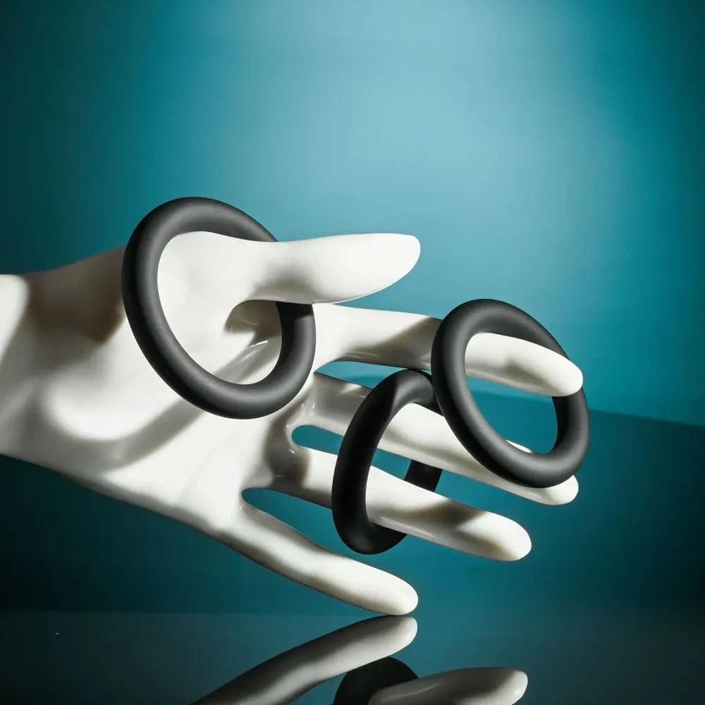 Selopa 3 RING CIRCUS -  Cock Rings - Set of 3 Sizes Selopa Discreet Intimate Essentials.