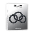 Selopa 3 RING CIRCUS -  Cock Rings - Set of 3 Sizes Selopa Discreet Intimate Essentials.