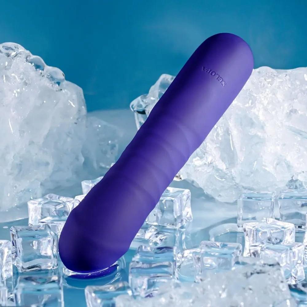 Selopa AMBITION -  17 cm USB Rechargeable Thrusting Vibrator Selopa Discreet Intimate Essentials.