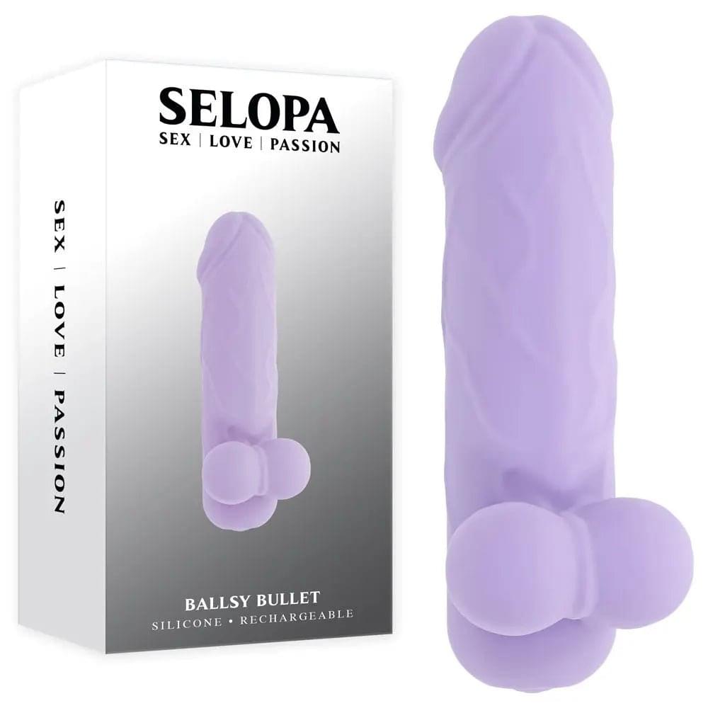 Selopa BALLSY BULLET -  9.2 cm USB Rechargeable Bullet Selopa Discreet Intimate Essentials.