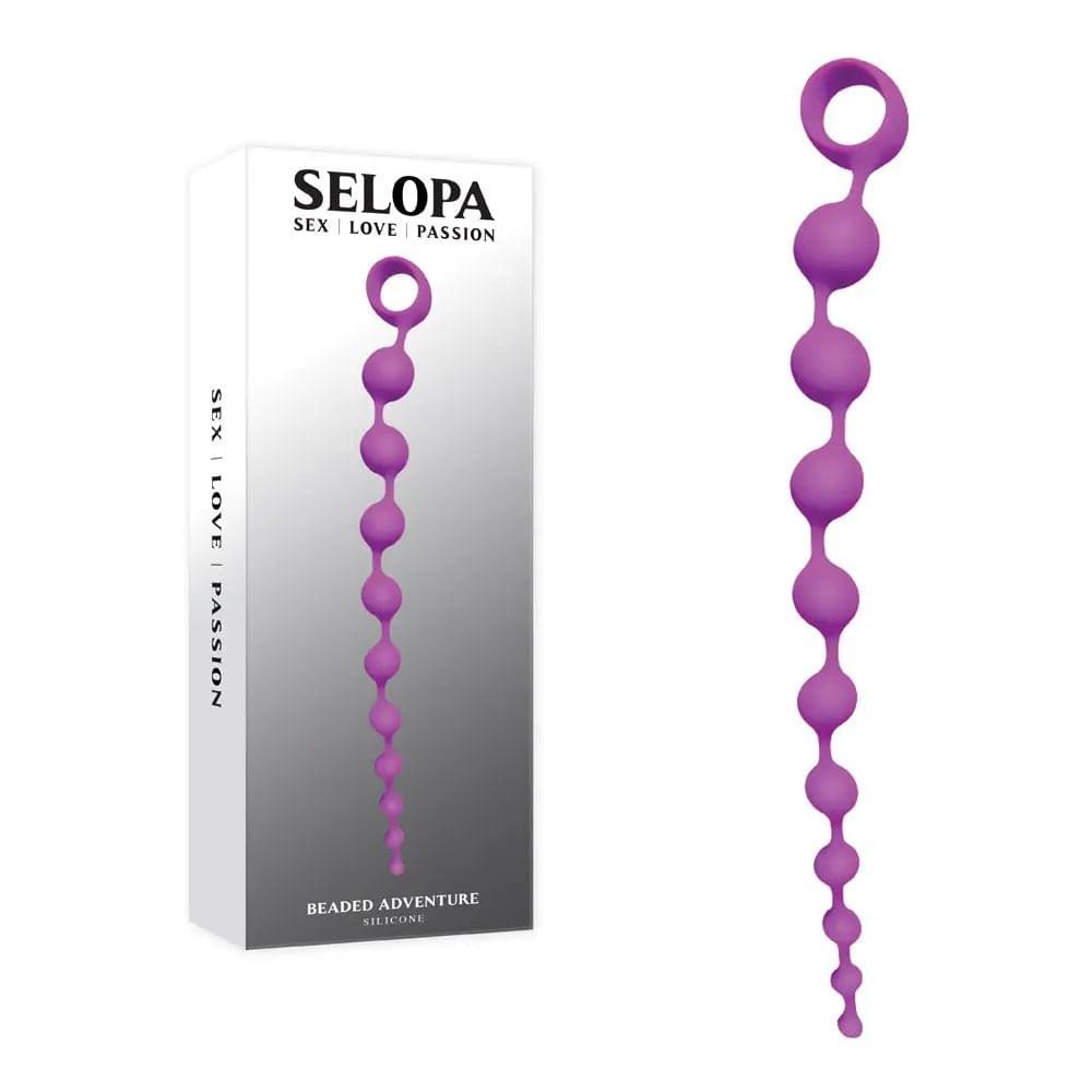 Selopa BEADED ADVENTURE -  35.5 cm Anal Beads Selopa Discreet Intimate Essentials.