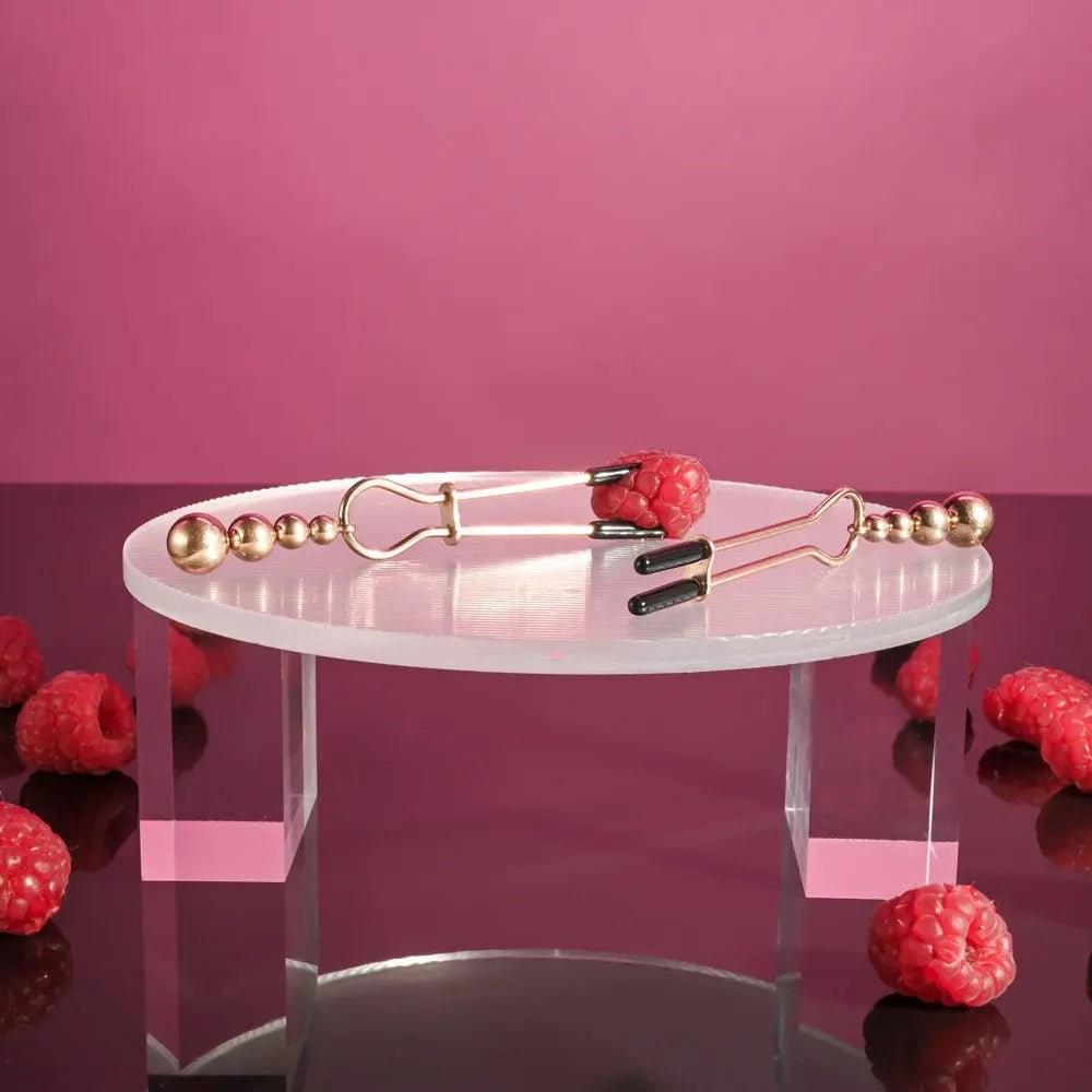 Selopa BEADED NIPPLE CLAMPS -  -  Nipple Clamps - Set of 2 Selopa Discreet Intimate Essentials.