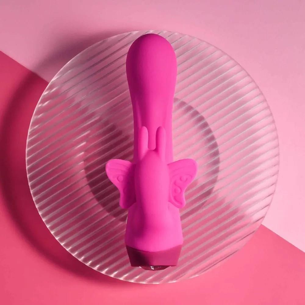 Selopa BUTTERFLY LOVE -  13.8 cm USB Rechargeable Butterfly Vibrator Selopa Discreet Intimate Essentials.