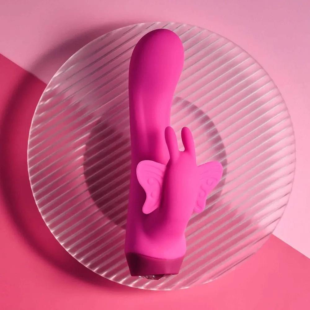Selopa BUTTERFLY LOVE -  13.8 cm USB Rechargeable Butterfly Vibrator Selopa Discreet Intimate Essentials.