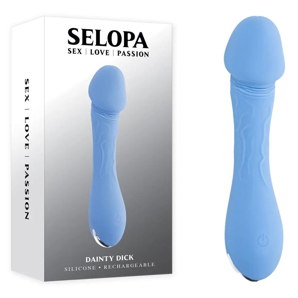 Selopa DAINTY DICK - Baby  11.9 cm USB Rechargeable Mini Vibrator Selopa Discreet Intimate Essentials.