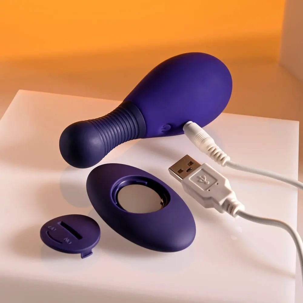 Selopa EGG ME ON -  10 cm USB Rechargeable Egg with Wireless Remote Selopa Discreet Intimate Essentials.