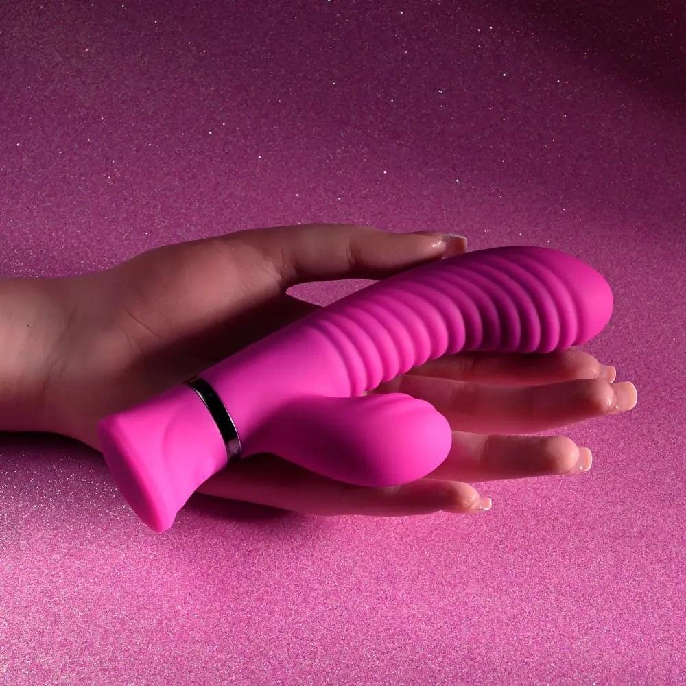 Selopa NEXT WAVE -  16.4 cm USB Rechargeable Dual Vibrator Selopa Discreet Intimate Essentials.