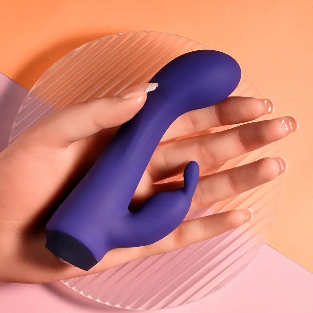 Selopa PLUM JOB -  13.5 cm USB Rechargeable Rabbit Vibrator Selopa Discreet Intimate Essentials.