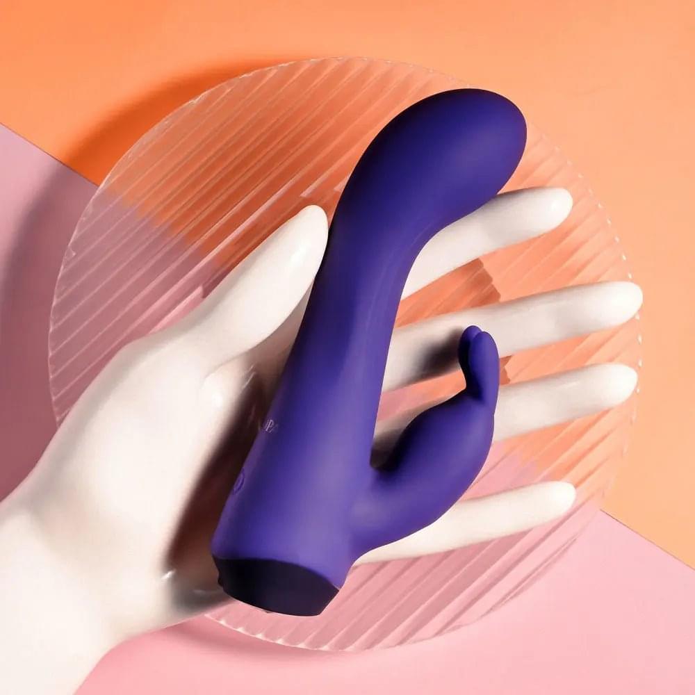 Selopa PLUM JOB -  13.5 cm USB Rechargeable Rabbit Vibrator Selopa Discreet Intimate Essentials.
