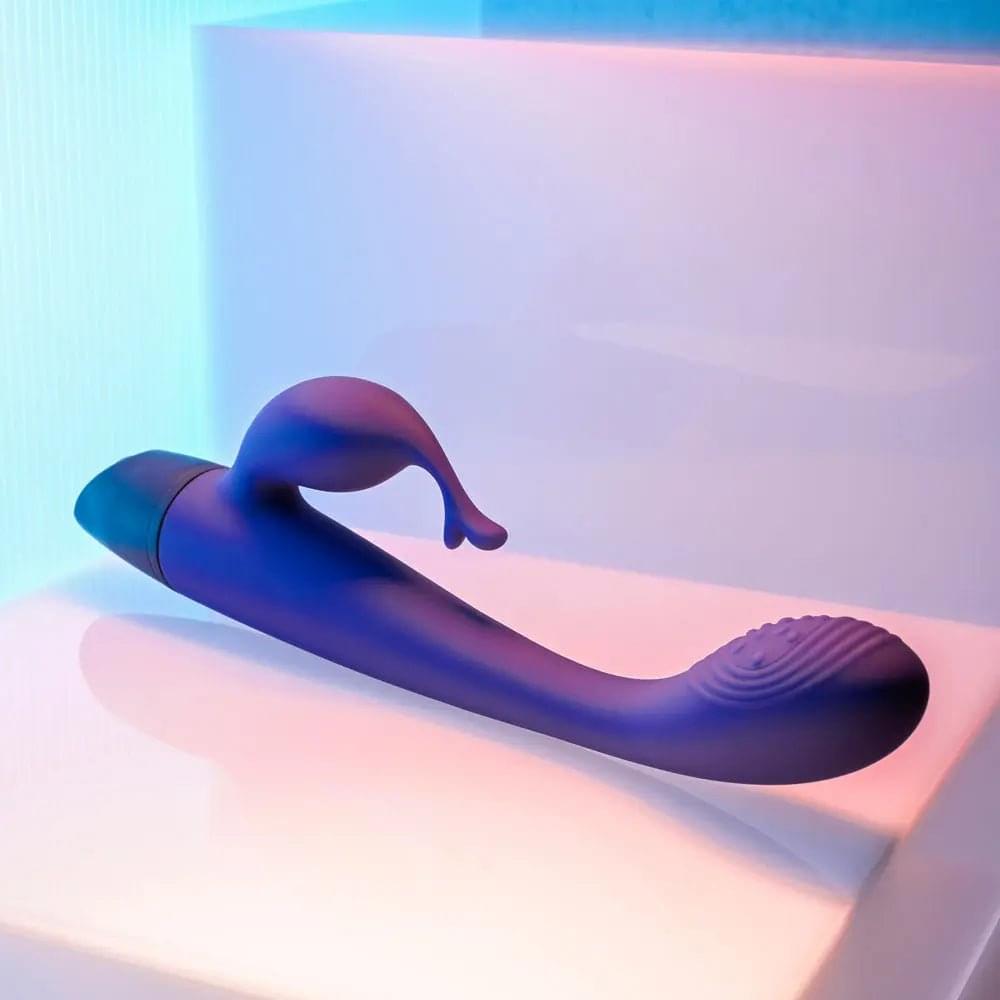 Selopa PLUM PASSION -  18.3 cm USB Rechargeable Rabbit Vibrator Selopa Discreet Intimate Essentials.