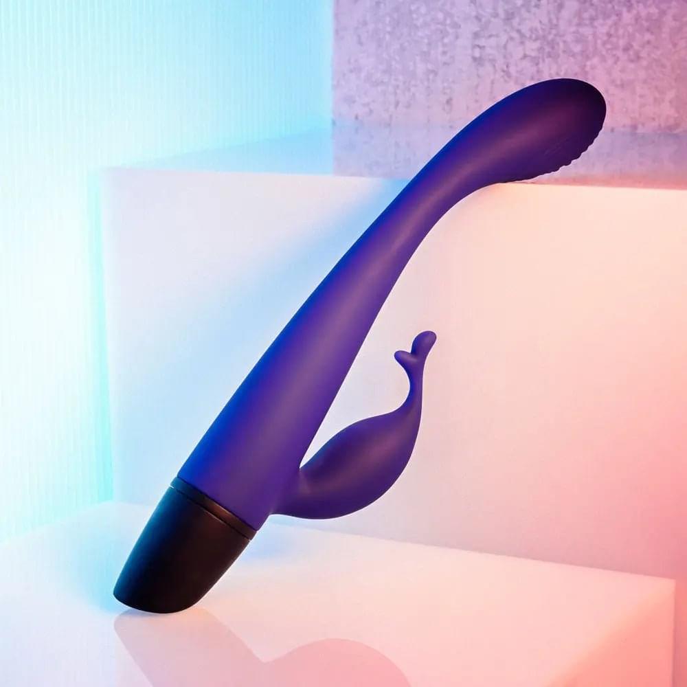 Selopa PLUM PASSION -  18.3 cm USB Rechargeable Rabbit Vibrator Selopa Discreet Intimate Essentials.