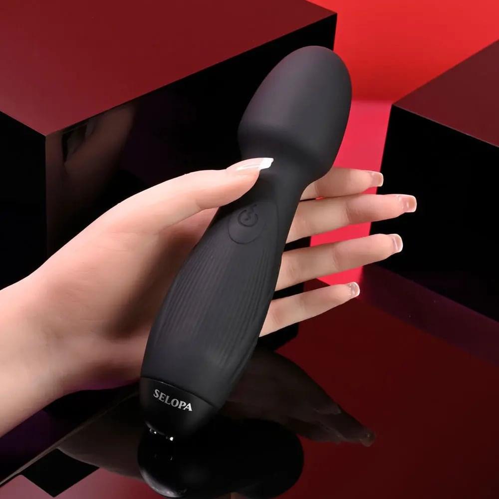 Selopa POWER TRIP -  18.8 cm USB Rechargeable Massage Wand Selopa Discreet Intimate Essentials.