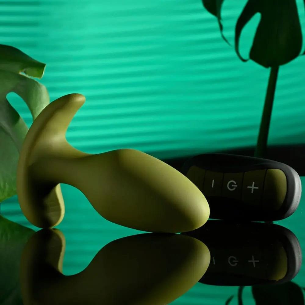 Selopa THE COLONEL -  10.1 cm USB Rechargeable Vibrating Butt Plug with Wireless Remote Selopa Discreet Intimate Essentials.