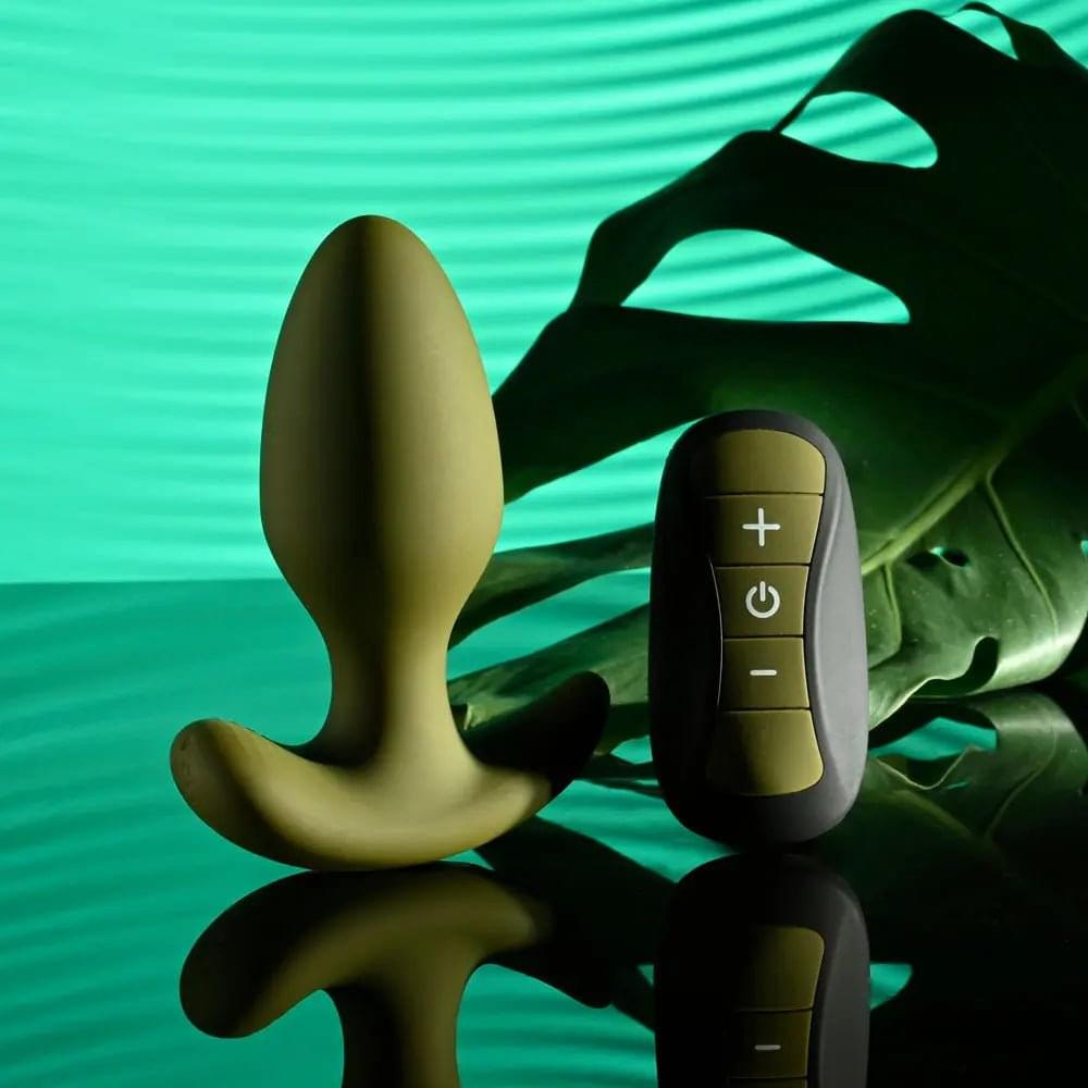 Selopa THE COLONEL -  10.1 cm USB Rechargeable Vibrating Butt Plug with Wireless Remote Selopa Discreet Intimate Essentials.