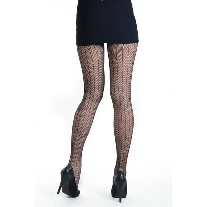 Sensual Arrow Mesh Tights Black Killer Legs Discreet Intimate Essentials.