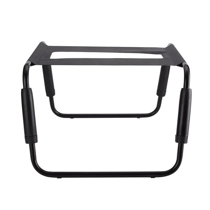 Sex Chair Adjustable Height Black TPU Seat Daytona Discreet Intimate Essentials.