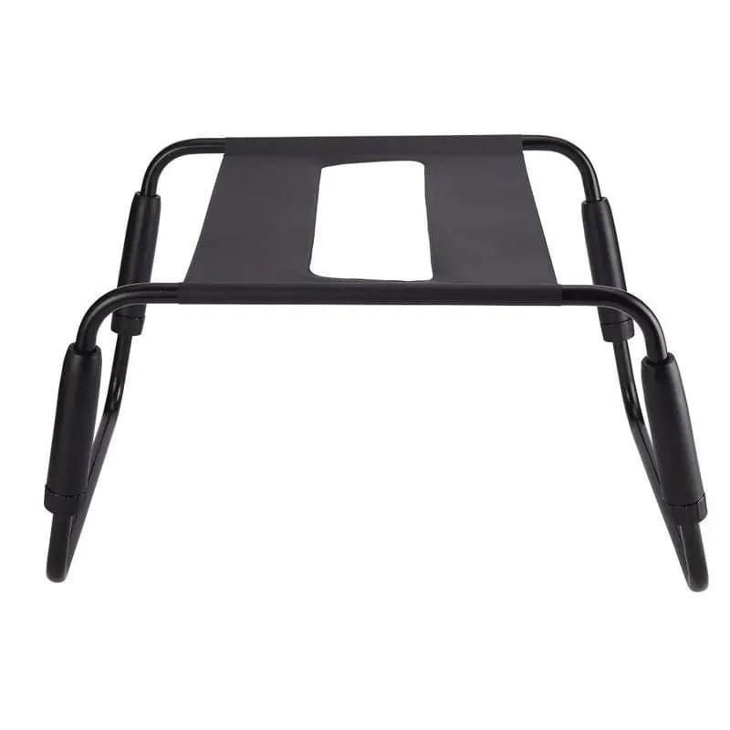 Sex Chair Adjustable Height Black TPU Seat Daytona Discreet Intimate Essentials.