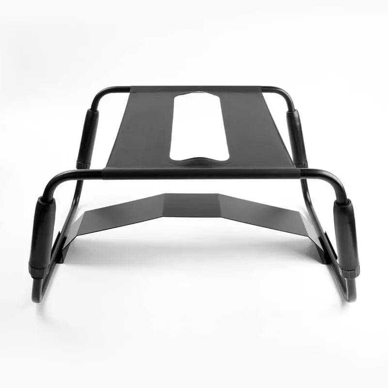 Sex Chair Adjustable Height Black w Arch Bridge Daytona Discreet Intimate Essentials.