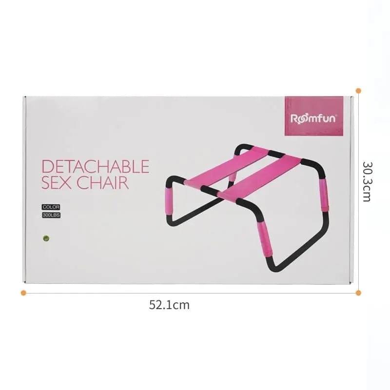 Sex Chair Adjustable Height Pink PU Seat Daytona Discreet Intimate Essentials.