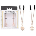 Sex & Mischief Brat Pearl Nipple Clips -  - Set of 2 Sportsheets Discreet Intimate Essentials.