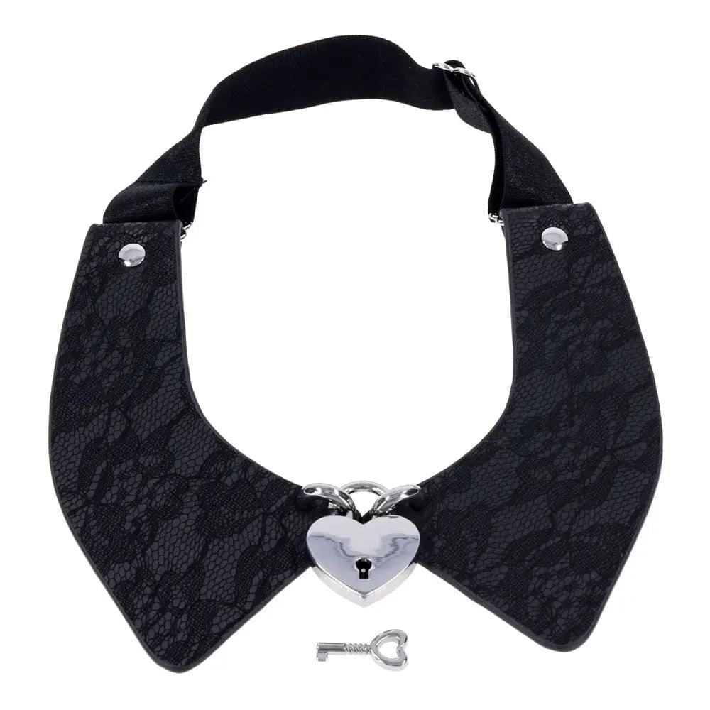 Sex & Mischief Heartbound Lace Day Collar -  Submission Collar Sportsheets Discreet Intimate Essentials.