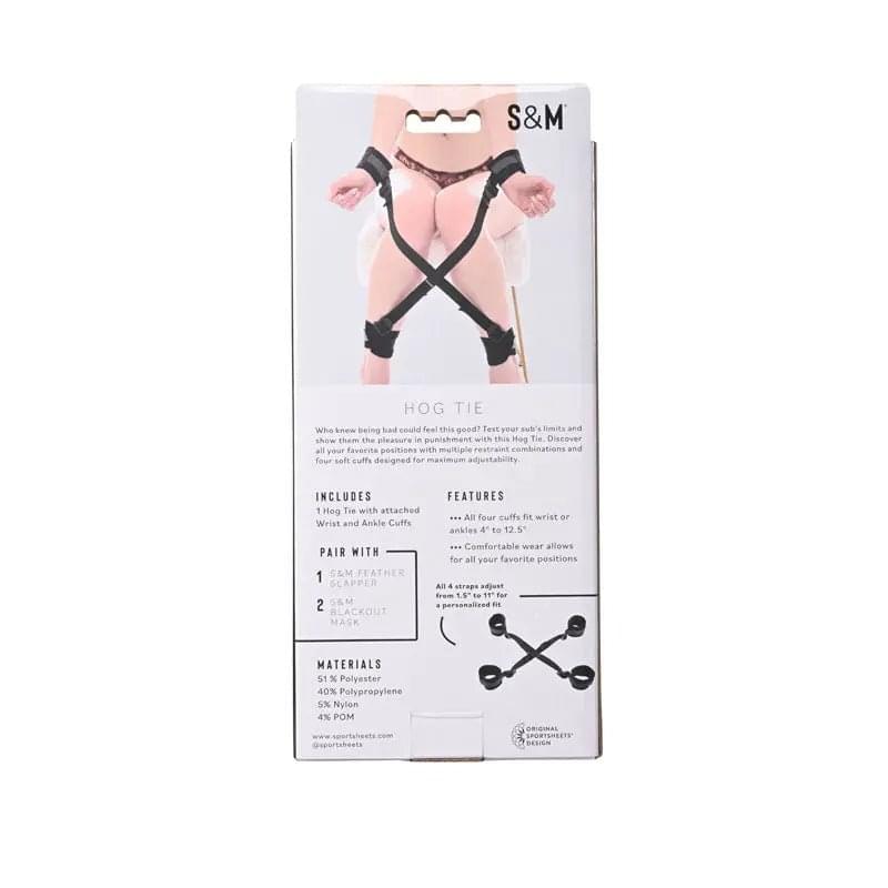Sex & Mischief Hog Tie -  Restraint Sportsheets Discreet Intimate Essentials.