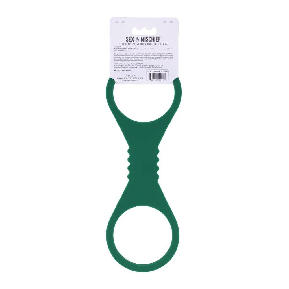 Sex & Mischief Indica Large Silicone Cuffs -  Large Restraints Sportsheets Discreet Intimate Essentials.