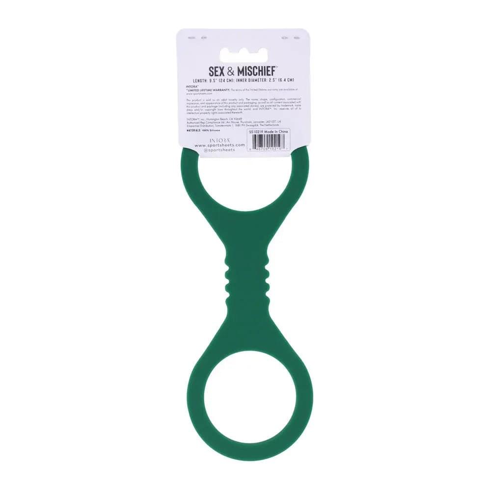 Sex & Mischief Indica Small Silicone Cuffs -  Small Restraints Sportsheets Discreet Intimate Essentials.