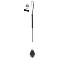 Sex & Mischief Lace Silicone Crop - /White 50 cm Crop Whip Sportsheets Discreet Intimate Essentials.