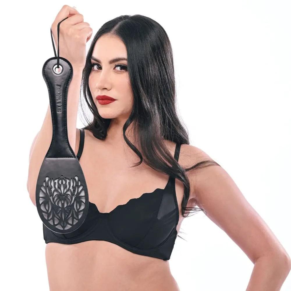 Sex & Mischief Lace Spanker -  Spanking Paddle Sportsheets Discreet Intimate Essentials.