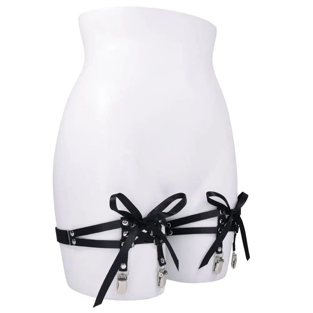 Sex & Mischief Laced Up Garters -  Garters Sportsheets Discreet Intimate Essentials.