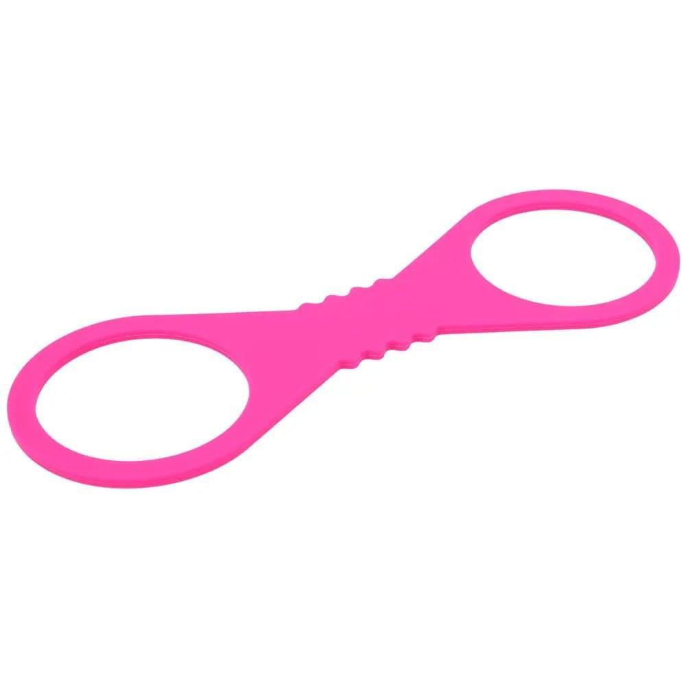 Sex & Mischief Large Hot  Silicone Cuffs - Hot  Large Restraints Sportsheets Discreet Intimate Essentials.