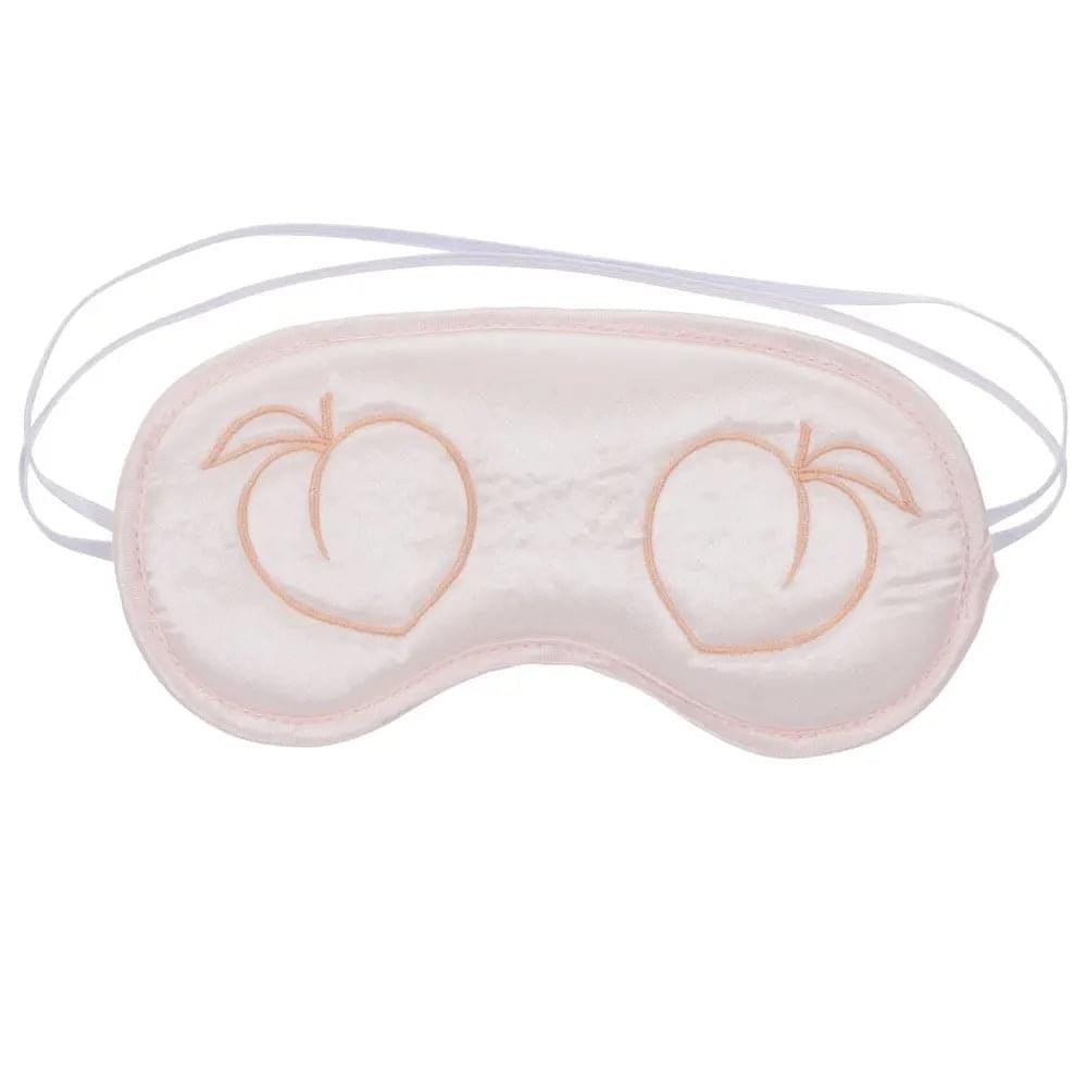 Sex & Mischief Peaches n CreaMe Blindfold - Peach Eyemask Sportsheets Discreet Intimate Essentials.