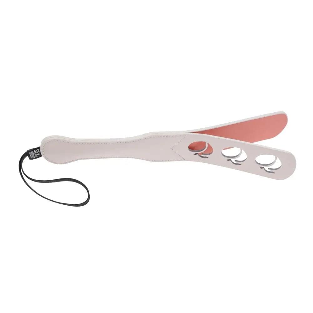 Sex & Mischief Peaches n CreaMe Impression Paddle - Peach Spanking Paddle Sportsheets Discreet Intimate Essentials.