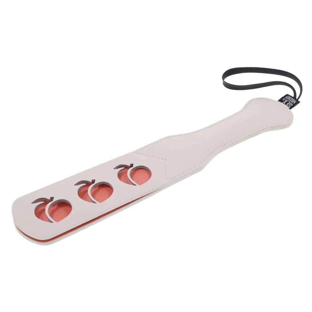 Sex & Mischief Peaches n CreaMe Impression Paddle - Peach Spanking Paddle Sportsheets Discreet Intimate Essentials.