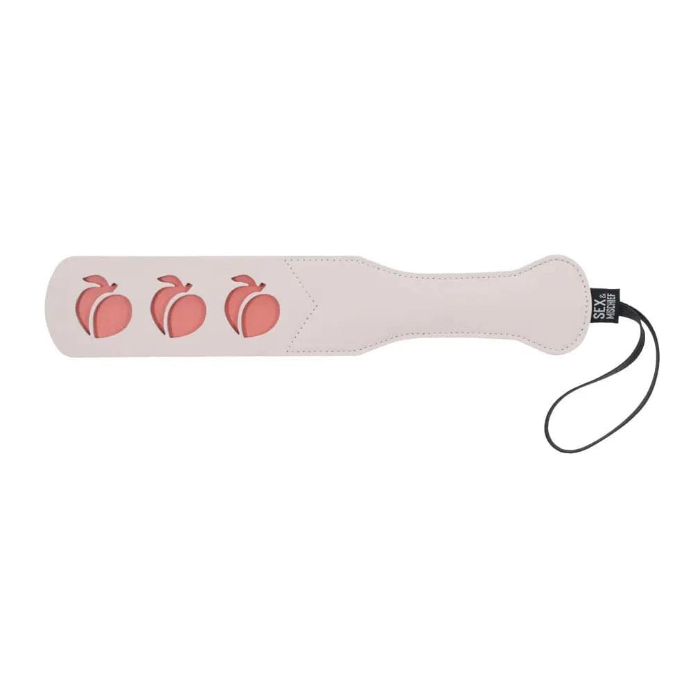 Sex & Mischief Peaches n CreaMe Impression Paddle - Peach Spanking Paddle Sportsheets Discreet Intimate Essentials.