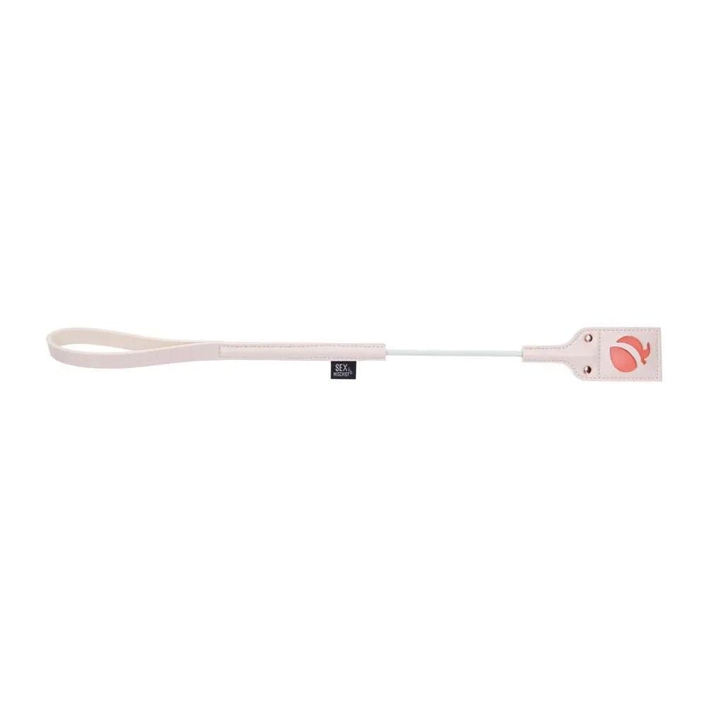 Sex & Mischief Peaches n CreaMe Impressions Crop - Peach 53 cm Crop Whip Sportsheets Discreet Intimate Essentials.